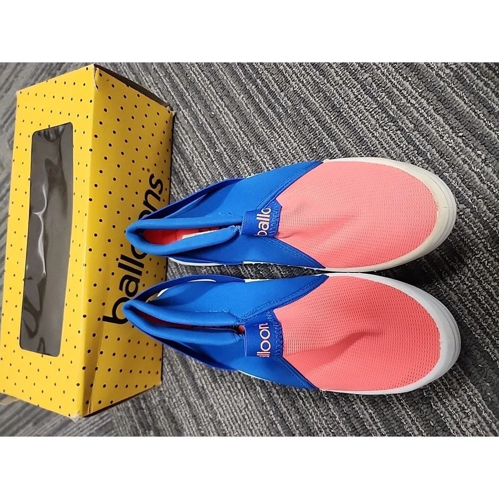Balloons Pink & Blue‎ Water Shoes Size 7. New In Box.